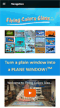 Mobile Screenshot of flyingcolorsglass.com
